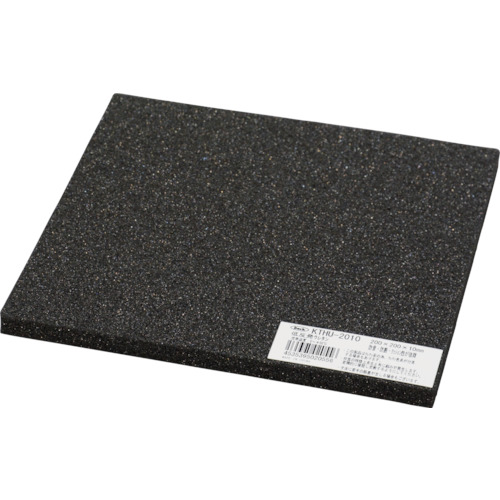 轻度低弹性氨基氨基垫200mm x 200mm 10mm 10t黑色
Urthane橡胶 KTHU-2010