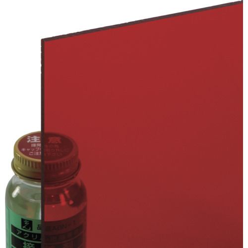 轻丙烯酸板红色透明3x1100x1300mm
丙烯酸板 A400-3UL