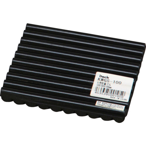 光S型反振动橡胶10 x 100 x 100毫米
橡胶马特 KWGS-100