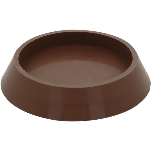Yahata防刮擦橡胶（棕色）圆形65mm 4944825553654