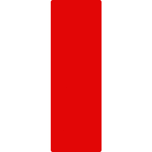 绿十字，平板，红色，22（红色），360 x 120 x 1毫米，硬PVC
聚氯乙烯平原板 057224