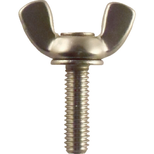 Trusco涂层蝴蝶螺栓，2种类型，不锈钢，M10 x 40，2件
不锈钢机翼螺​​栓 B35-1040