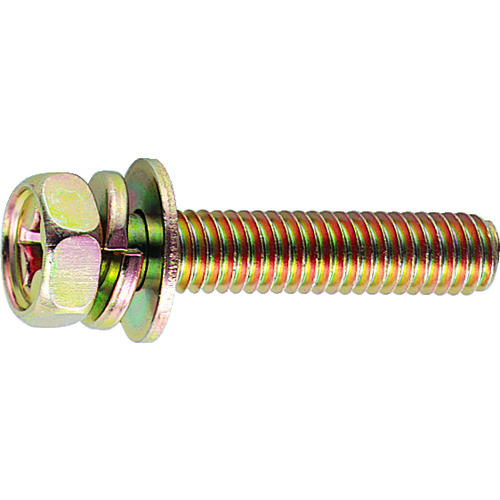 trusco用十字孔p = 3铬酸盐M5 x 8 80件 /（ +）损坏螺栓弹簧洗衣机 + jis洗衣机
用洗衣机Cormic弄坏六角形插座螺钉 B68-0508