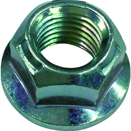 kishu拉链三价铬酸盐三锁螺母，带有小M8-1.25&phi;17（400件）
三个带法兰的锁螺母 TLNF-08017