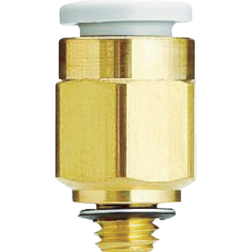 SMC一键管安装半联合6mm M6x1 KQ2H06-M6A