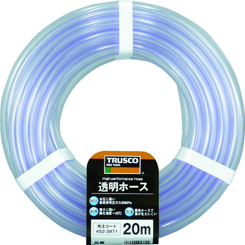 Trusco透明软管12 x 15 10m切割 TTM-1215C10