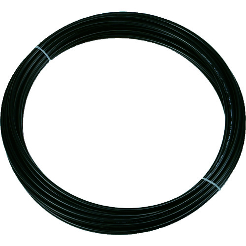 Trusco聚氨酯管8x5.0mm 10m卷黑色 TEN-8-10-BK