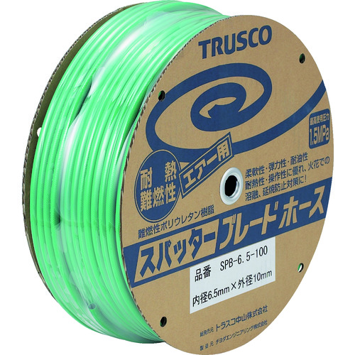trusco空气软管施普塔刀片管6.5 x 10 mm 100 m鼓卷 SPB-6.5-100