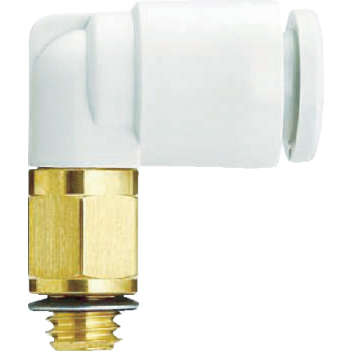 SMC一键管安装肘部联合6mm M5x0.8 KQ2L06-M5A