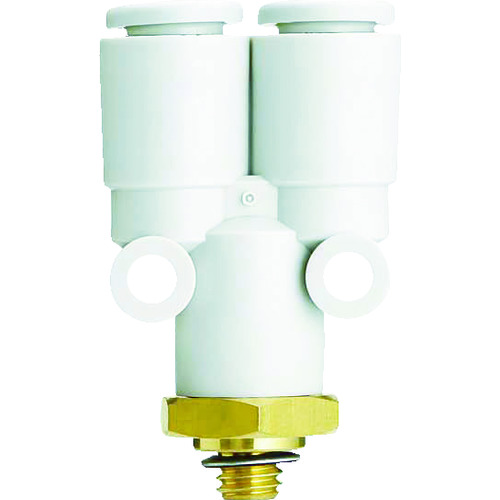 SMC一触管配件分支4mm M5x0.8 KQ2U04-M5A