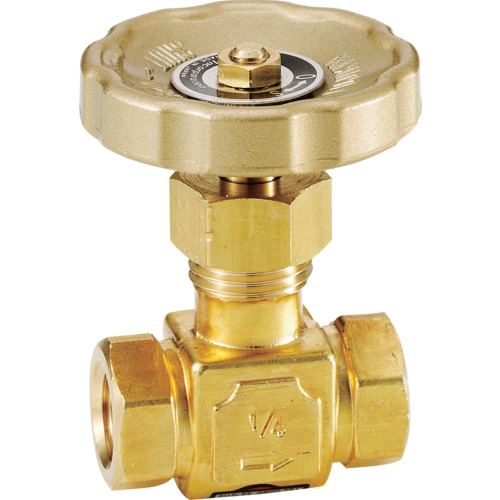 藤本黄铜针阀3/8b DH-12C-R