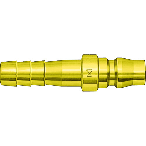 Nitto黄铜高耦合器（软管安装插头）在交配侧1/4英寸，1.5MPA 20PH BRASS