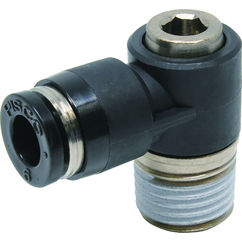 Pisco管拟合六边形线圈通用肘管6连接直径R1/4 POL6-02