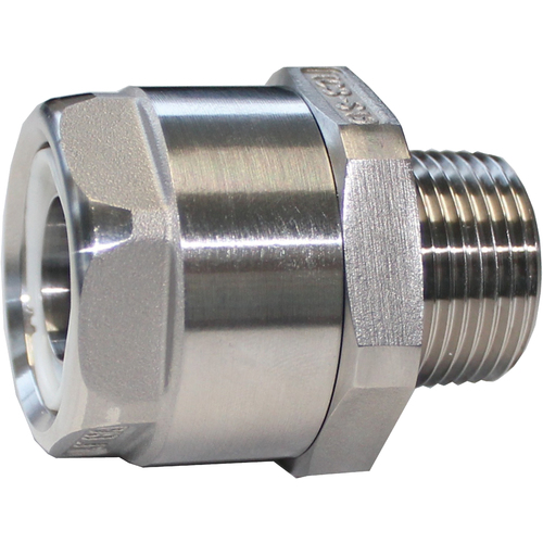 Toyox软管配件（不锈钢）Toyo连接器TC3-S型兼容软管25mm拟合标准R3/4 TC3-S25-R3/4 TC3-S25-R3/4