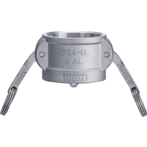 [停产] ToyOx Camlock耦合器防尘帽铝634-B 8英寸Al 634-B-8-AL