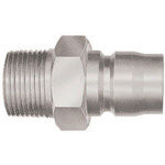 Nitto TSP耦合器由不锈钢制成（女性螺钉安装）主要侧RC1 1/2（00703） 12TPM SUS