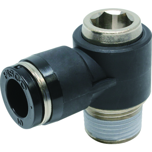 Pisco管拟合六边形线圈通用肘管10连接直径R3/8 POL10-03