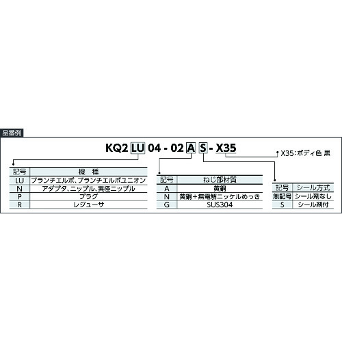 SMC一触感降低器 KQ2R04-06A-X35