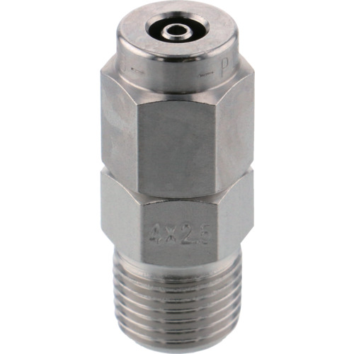 Pisco SUS316拧紧接头直管0425螺钉R1/8 NSC0425-01