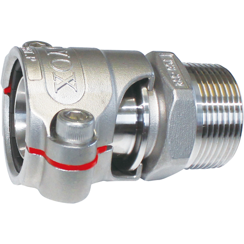 Toyox软管配件（不锈钢）Toyo连接器TC6-S型兼容软管50mm拟合标准R2 TC6-S50-R2 TC6-S50-R2