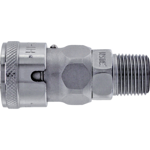 Nitto High Coupler BL钢硝化橡胶NBR主要侧面安装尺寸RC1/2（40487） 40SM-BL STEEL NBR