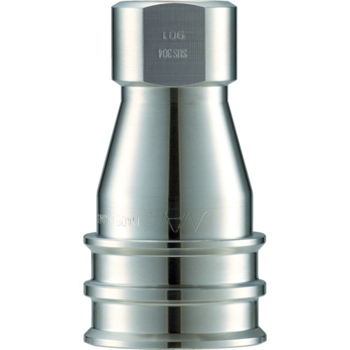 NACK快速耦合SPE类型不锈钢男性螺钉安装插座R1 CSPE08S3