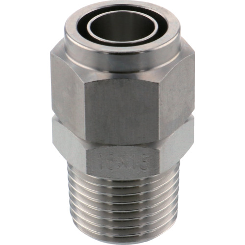 Pisco SUS316拧紧接头直管1613螺钉R1/2 NSC1613-04