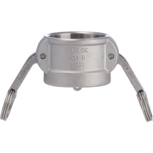 toyox camlock耦合器防尘盖不锈钢634-B 6英寸SST 634-B-6-SST