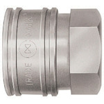 Nitto TSP耦合器，不锈钢，氮橡胶SG（NBR）（雄性线座安装）主要侧R1（00728） 8TSF SUS NBR