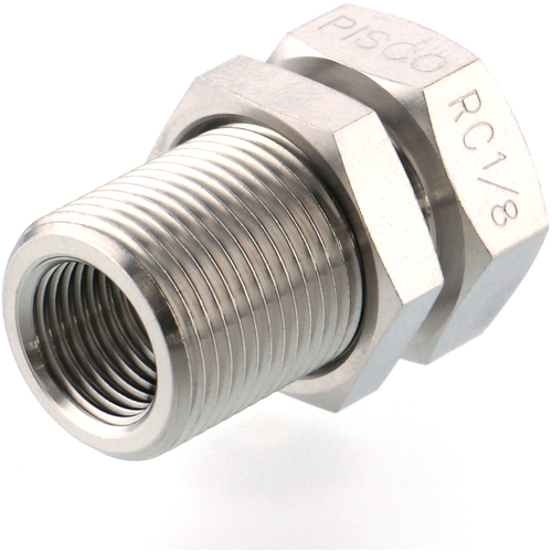 Pisco SUS316拧紧关节分区插座连接直径RC1/8 NSMFF01