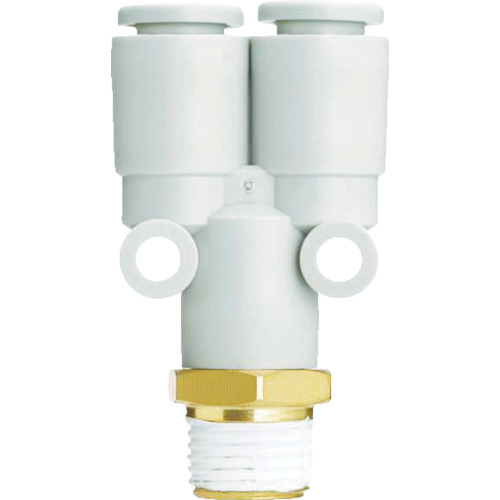 SMC一触管配件分支16mm R1/2 KQ2U16-04AS