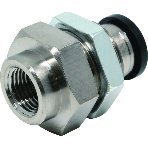 Pisco Tube拟合女性半导体墙直接管8连接直径R1/8 PMF8-01