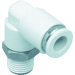 CKD管安装新的关节肘兼容管外径4连接直径R1/8 GWL4-6