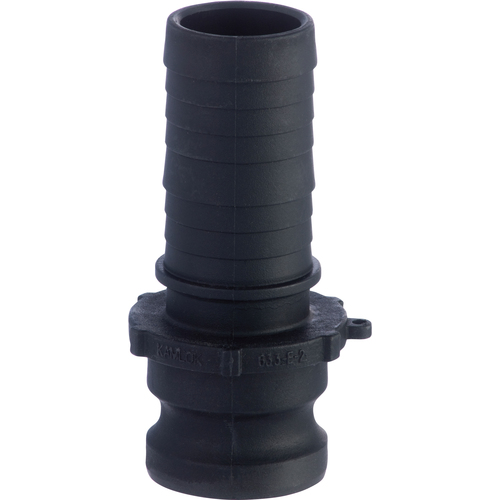 Toyox Camlock适配器软管柄树脂633-E 2英寸PP 633-E-2-PP