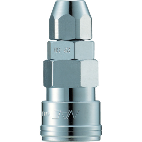 NACK快速耦合AL20型钢氨基烷软管安装插座6.0 x 9.0 CAL22SA