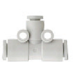 SMC一键管配合不同直径12mm/10mm的奶酪 KQ2T12-10A