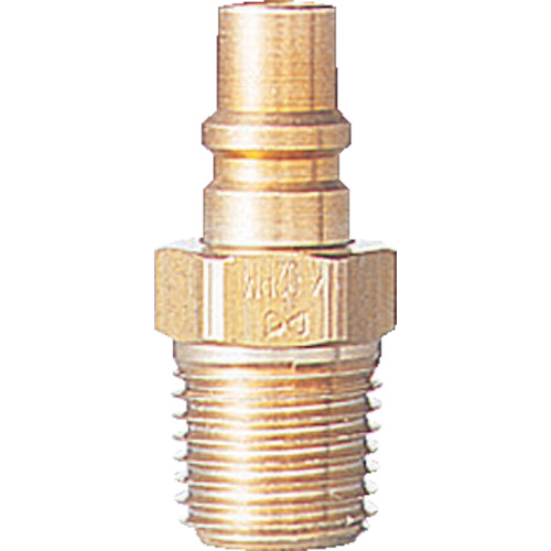 Nitto&ldquo;模具耦合器&rdquo;（用于女螺钉安装）K01PM主要侧安装尺寸RC1/8 K-01PM BRASS
