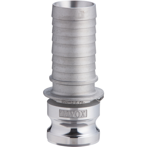 Toyox Camlock适配器软管柄铝633-E 6英寸Al 633-E-6-AL