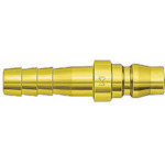 Nitto黄铜高耦合器（软管安装插头）在交配侧1/2英寸，1.5 MPa（00207） 40PH BRASS