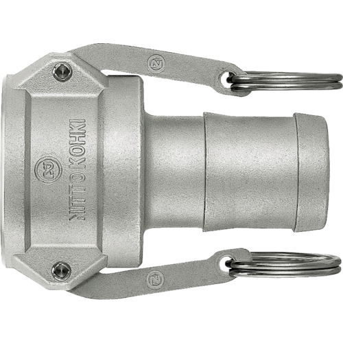 Nitto杠杆锁联轴器（用于软管安装）兼容软管尺寸：1英寸（79773） LC-8TSH AL NBR