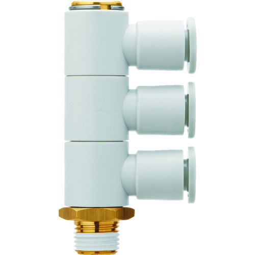 SMC One Touch Triple Universal肘肘 KQ2VT06-03AS1