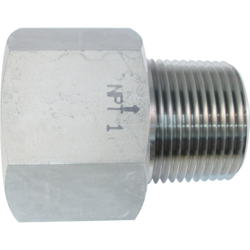 ASOH不锈钢转换器内部和外部插座外部NPT1 X内部PT1 NF-8488