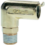 Chiyoda触摸连接器肘连接器（金属）4mm R1/8 CKL-4-01