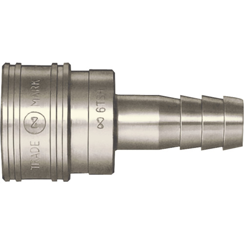 Nitto TSP耦合器由钢制成（软管安装插座）在另一侧1/4英寸 2TSH STEEL NBR