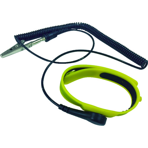 Blaston抗静电产品有机硅腕带黄色脐带长度68厘米 BSC-CH1502A25-Y