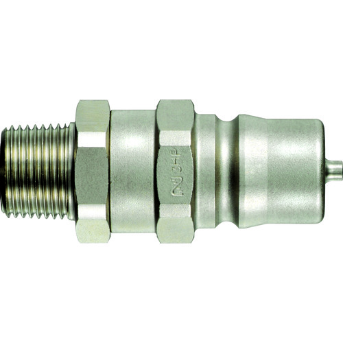 Nitto HSP耦合器插头男性线程类型/锥度螺纹螺纹配合侧安装尺寸RC3/8 3HP-R STEEL NBR