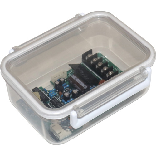 蝴蝶塑料ESD零件盒1号。清除 783013