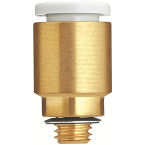 SMC一触管拟合六角孔半联合4mm M5x0.8 KQ2S04-M5A