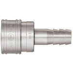 Nitto TSP耦合器，不锈钢，氮橡胶SG（NBR）（软管安装插座）1/4英寸（00714） 2TSH SUS NBR