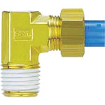 SMC插入管配件肘联合树脂袖12mm 3/8 KFL12U-03S